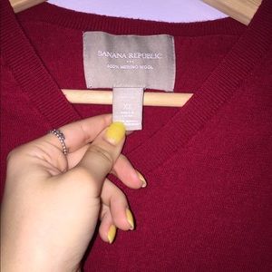 XS/S Red Banana Republic Sweater